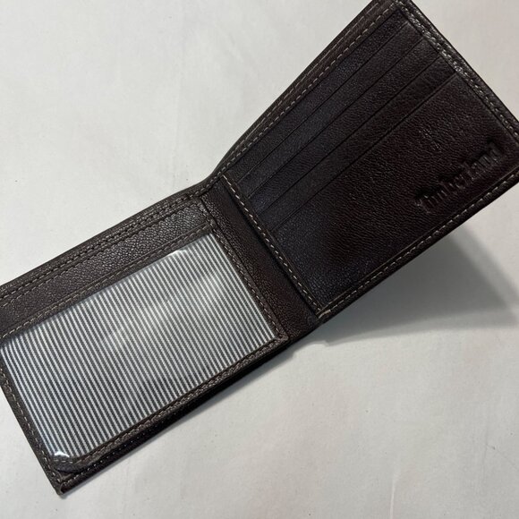 Timberland Genuine Leather Bi-Fold Wallet - Picture 3 of 7